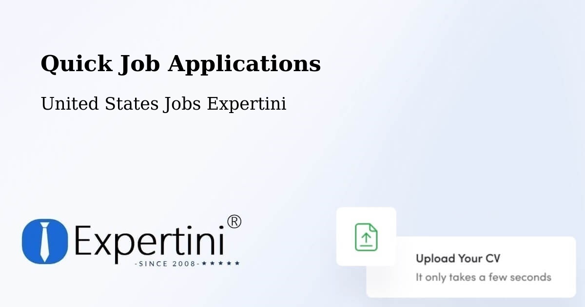 Quick Apply Feature – Depew - United States Jobs Expertini